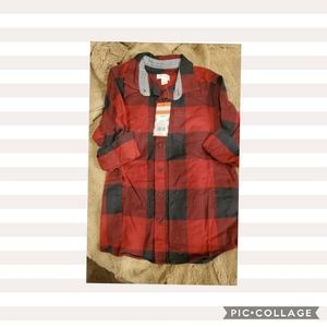 New boys long sleeve flannel